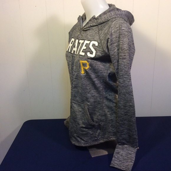 Pittsburgh Pirates zip up hoodie small G-III Carl Banks 4 her Womens size small - Picture 6 of 8